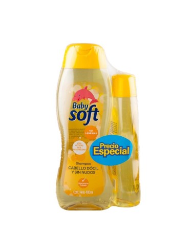 SHAMPOO BABY SOFT 400+200 ML