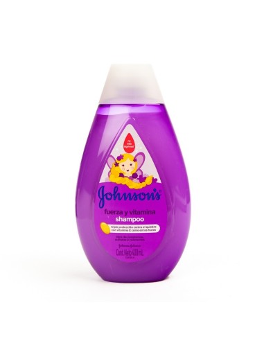 SHAMPOO FUERZA Y VITAMINA JOHNSONS 400 