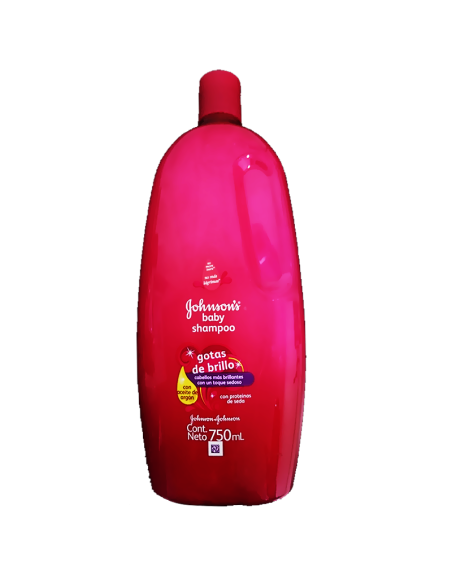 SHAMPOO GOTAS DE BRILLO JOHNSONS 750 ML
