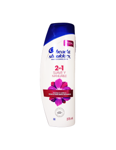 SHAMPOO H&S 2 EN1  375 ML