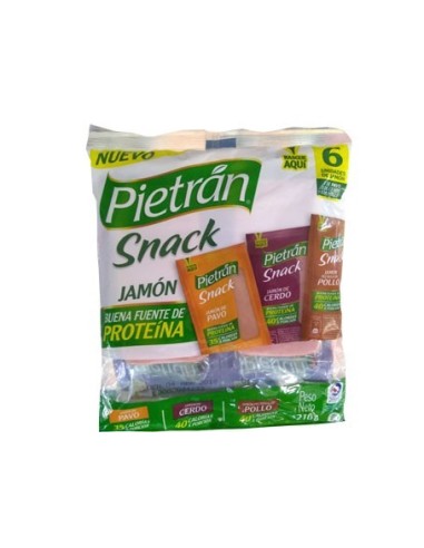 SNACKS PIETRAN  6 UNIDADES