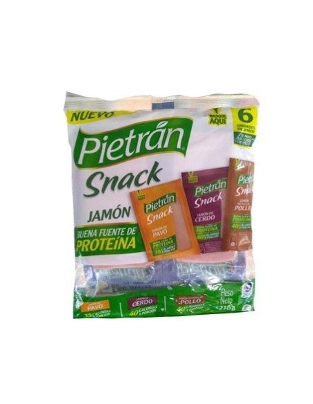SNACKS PIETRAN  6 UNIDADES