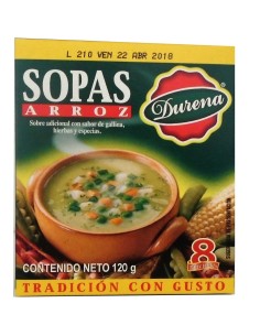SOPA DURENA ARROZ 120G