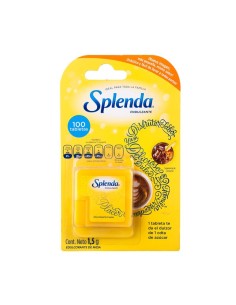 SPLENDA ENDULZANTE TABLETAS 100 UND