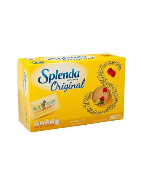 SPLENDA ENDULZANTE 200 SOBRES