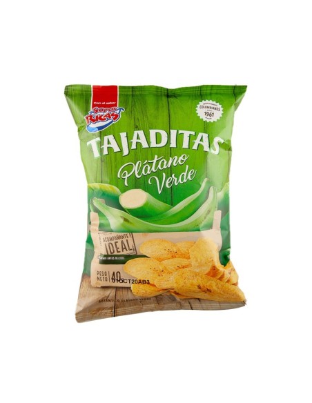 SUPER RICAS TAJADITAS VERDES  40 G