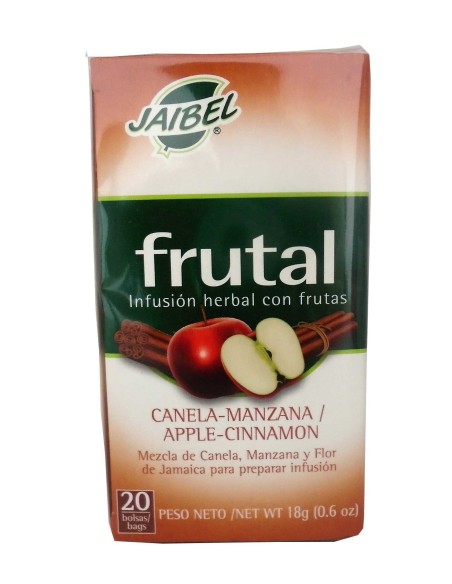 TE FRUTAL CANELA MANZANA JAIBEL 20 UND