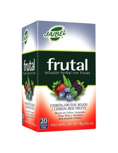 TE FRUTAL CIDRON FRUTOS ROJOS JAIBEL 20 