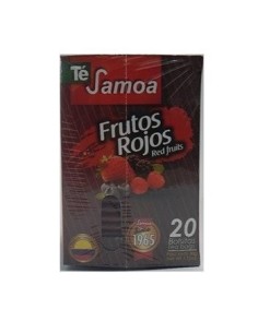 TE FRUTOS ROJOS SAMOA 20 UND