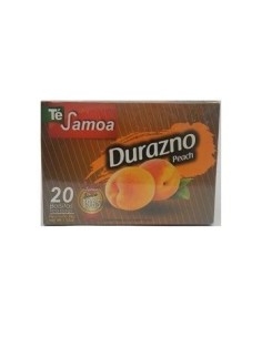 TE SAMOA DURAZNO Y VERDE 20 UNIDADES