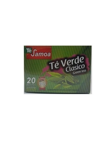 TE VERDE CLASICO  SAMOA 20 BOL 30 G