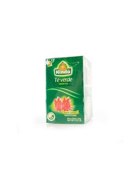 TE VERDE FLOR DE JAMAICA HINDU 20 BOL 
