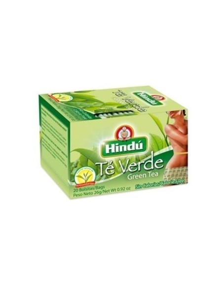TE VERDE HINDÚ  20 BOLS 26 G