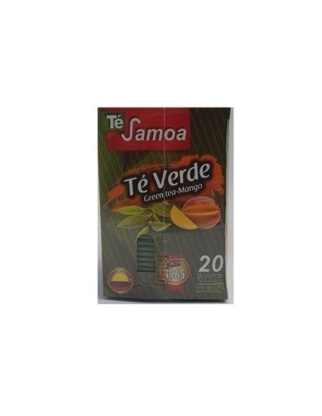 TE VERDE MANGO SAMOA  20 BOLSITAS