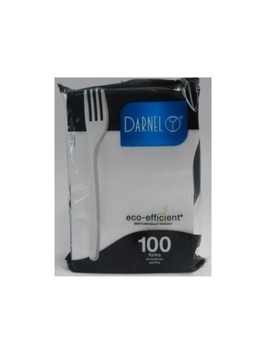 TENEDOR BLANCO DARNEL  100 UND