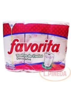 TOALLAS FAVORITA 3 UNIDADES