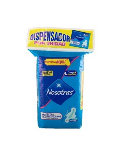 TOALLAS NOSOTRAS EXTRAPROTECCION  24 UN