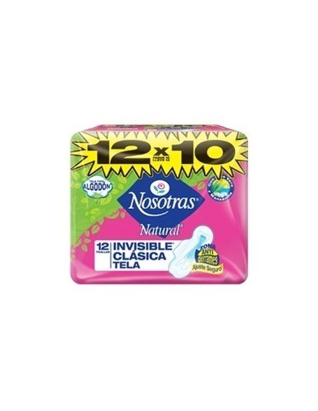 TOALLAS NOSOTRAS INVISIBLE CLASICA 10U