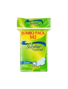 TOALLAS STAYFREE ESPECIAL PACK 42