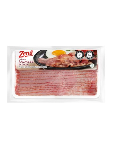 TOCINETA AHUMADA CERDO ZENU 200GR