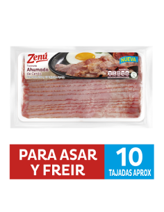 TOCINETA AHUMADA CERDO ZENU 200 G 2