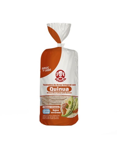 TOSTADAS INT CON QUINUA SUSANITA 80 G