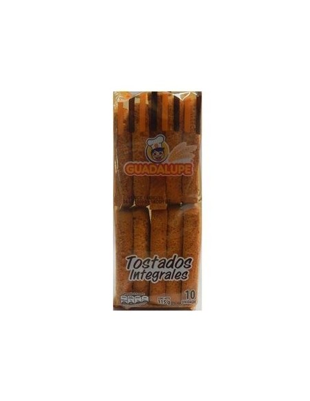 TOSTADA  INTEGR X10 GUADALUPE  115GR