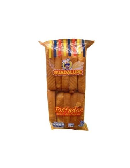 TOSTADAS MANTEQUILLA GUADALUPE 115 G