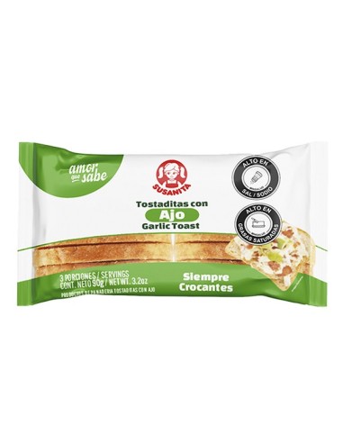 TOSTADITAS AJO SUSANITA 90 G