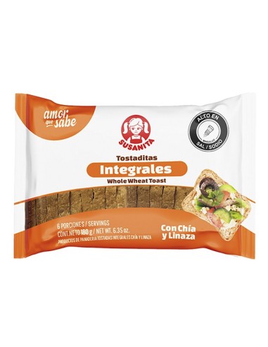 TOSTADITAS INTEGRAL SUSANITA 180 G