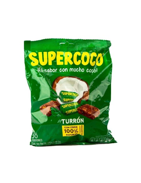 TURRON SUPER COCO 50 UNIDADES