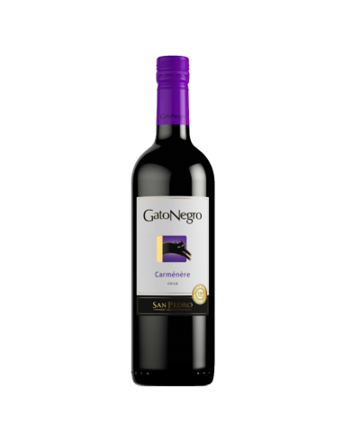 VINO CARMENERE  GATO NEGRO 750ML