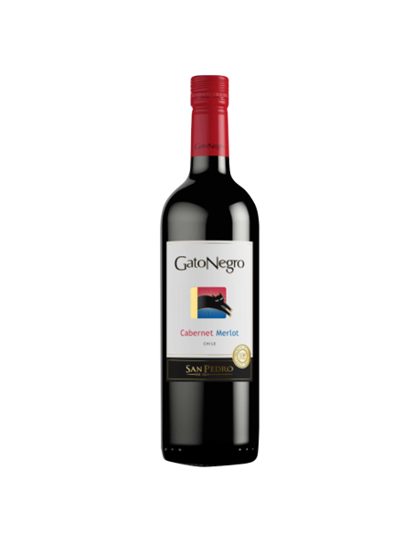 VINO CABERNET MERLOT GATO NEGRO 750 ML