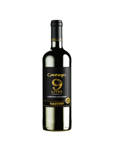 VINO GATO NEGRO 9 VIDAS  750 ML
