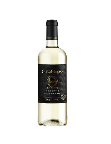 VINO GATO NEGRO 9 VIDAS BLANCO 750 ML