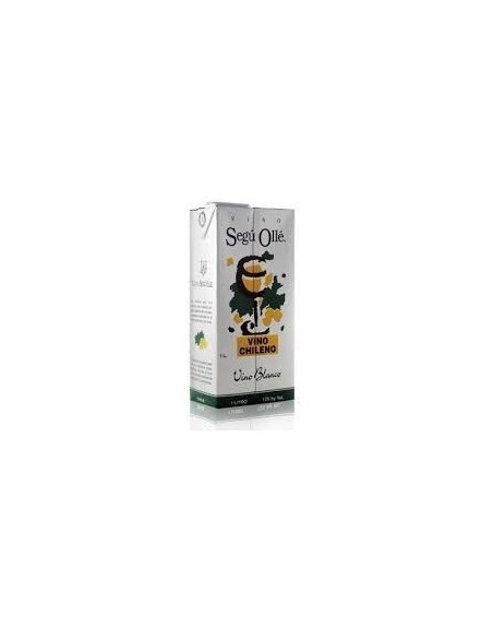 VINO SEGU OLLE BLANCO CAJA  1 LT