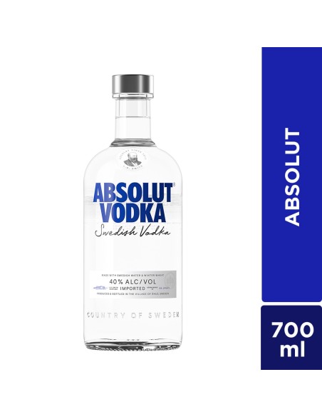 VODKA ORIGINAL ABSOLUT  700 ML