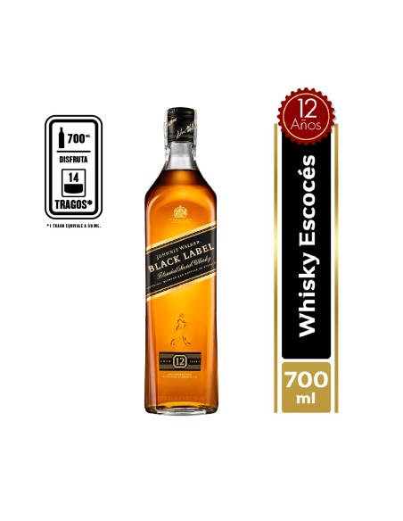 WHISKY BLACK LABEL 700  ML