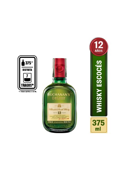 WHISKY BUCHANANS  375 ML WHISKY BUCHANANS  375 ML