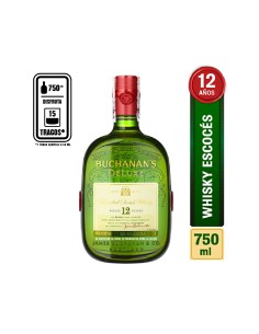 WHISKY BUCHANANS 12 AÑOS 750 ML