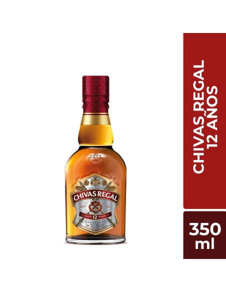 WHISKY CHIVAS REGAL 12 AÑOS 375 ML