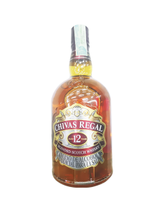 WHISKY CHIVAS REGAL 12AÑOS  1 LT