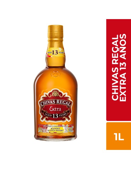 WHISKY CHIVAS REGAL EXTRA LITRO
