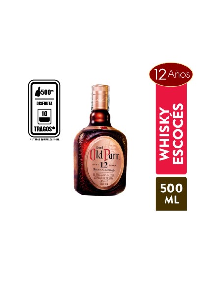 WHISKY OLD PARR  500 ML