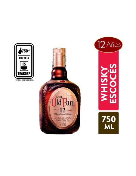 WHISKY OLD PARR 750 ML