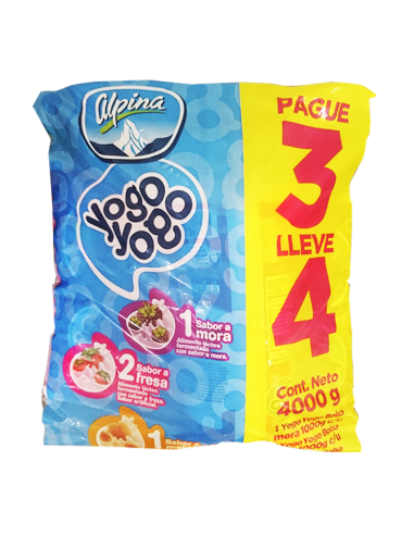 YOGO YOGO ALPINA 3 UNIDADES
