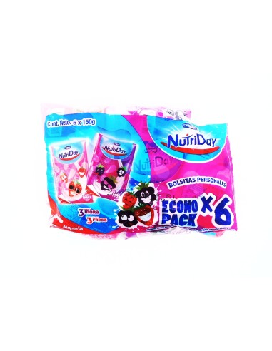 YOGURT BOLSA NUTRIKIDS 6 FRE/MOR