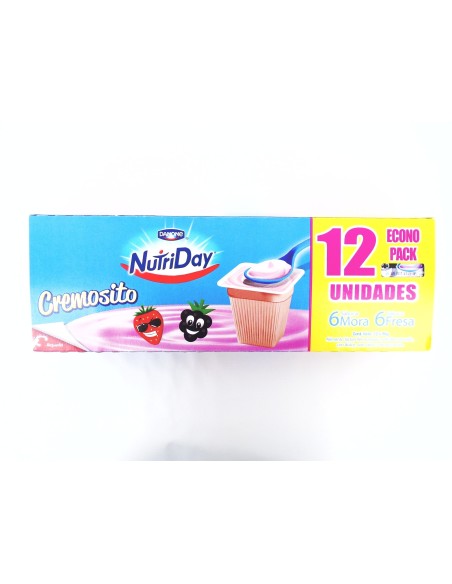 YOGURT CREMOSITO NUTRIKIDS  12 UNIDADES