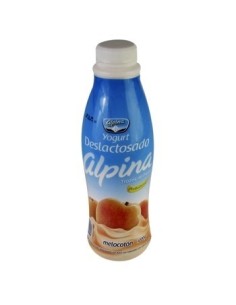 YOGURT DESLACTOSA  MELOCOTON ALPINA 1000