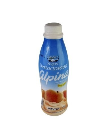 YOGURT DESLACTOSA  MELOCOTON ALPINA 1000
